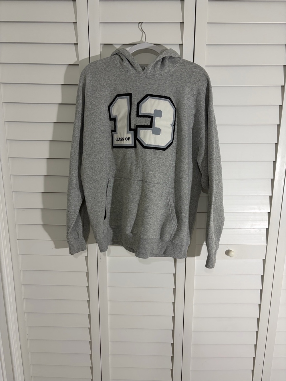 Gray Class of 13' Pullover Hoodie Sweatshirt - Women’s Casual